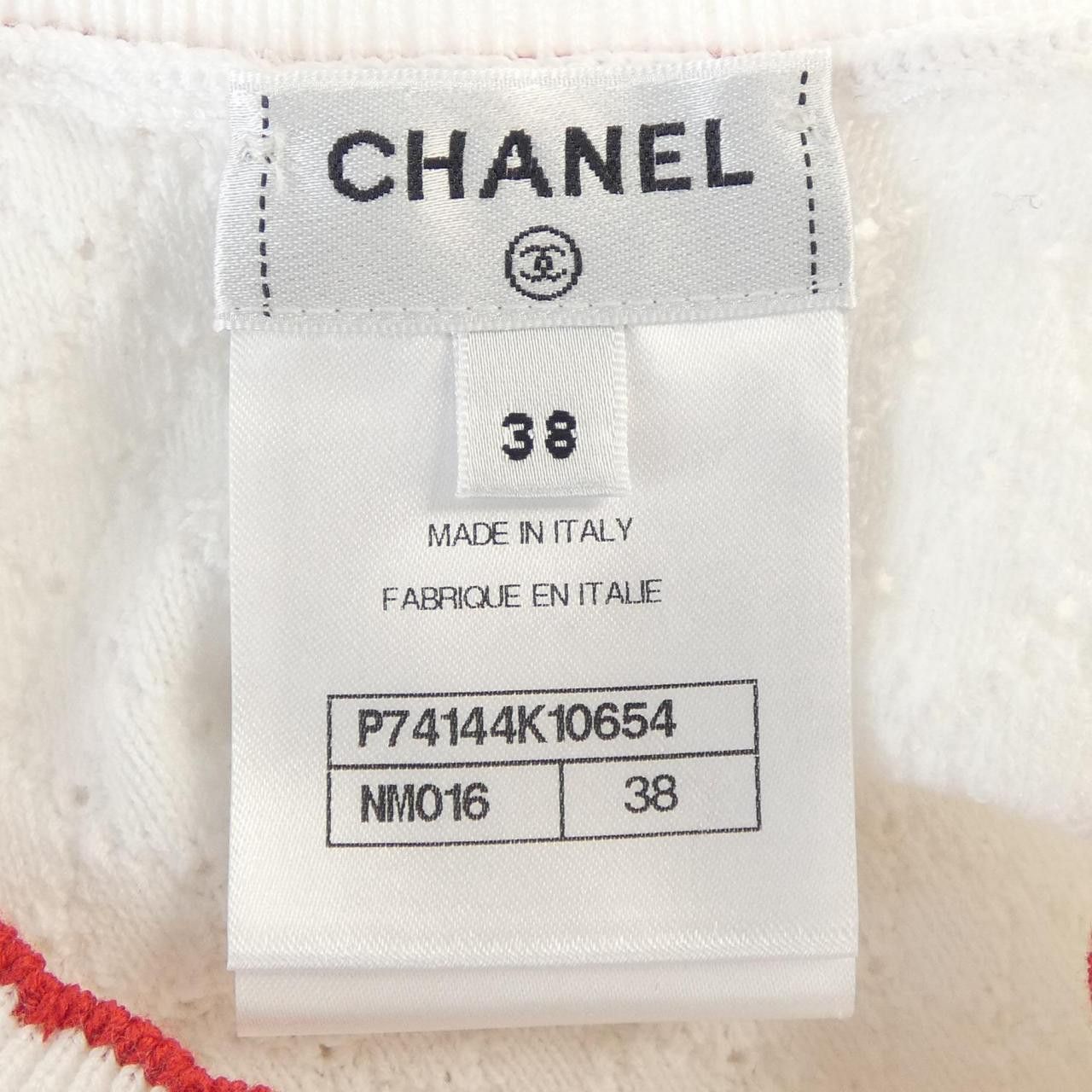 Chanel Chanel Chanel Knit Top Textile Tops P74144K10654 DUTY FREE for USA Size ONE SIZE - 4 Thumbnail