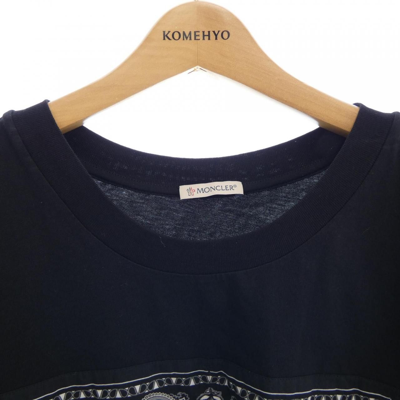 Moncler Moncler Moncler Cotton T Shirt Textile T-Shirts I20918C00006 DUTY FREE for USA Size ONE SIZE - 5 Thumbnail