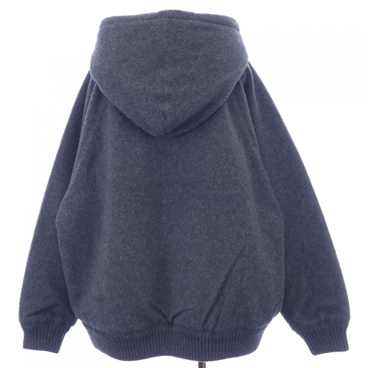 Prada Prada Prada Cashmere Blend Jacket Textile Outerwear 138574S2121ZCA DUTY FREE for USA Size ONE SIZE - 2 Thumbnail