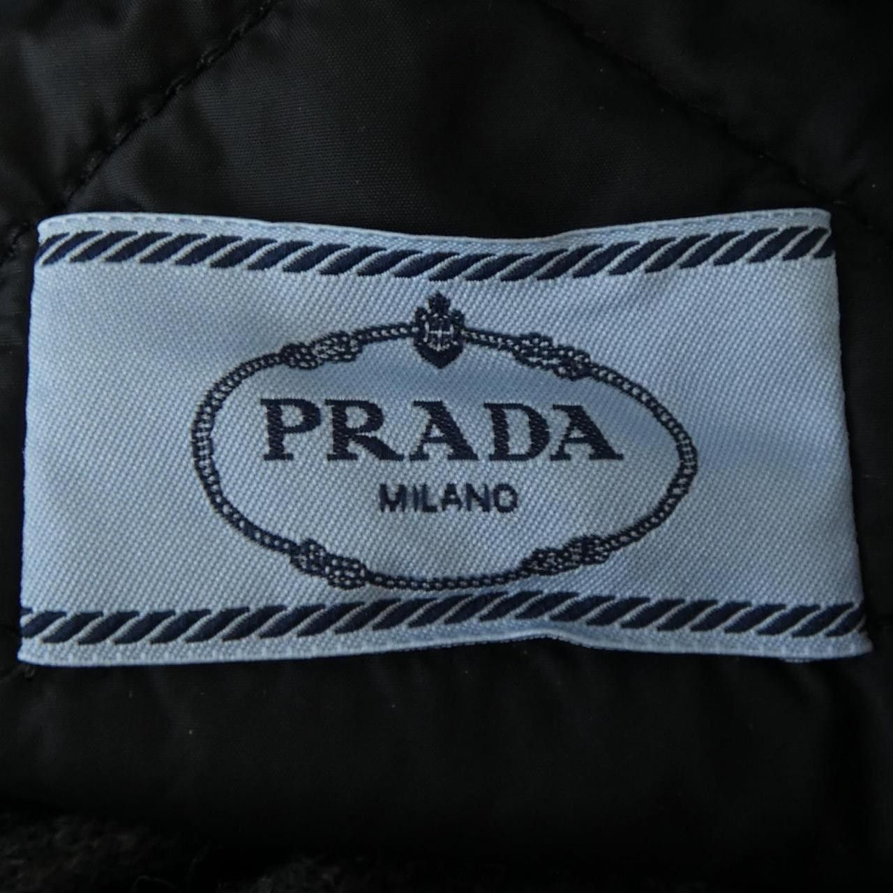 Prada Prada Prada Cashmere Blend Jacket Textile Outerwear 138574S2121ZCA DUTY FREE for USA Size ONE SIZE - 4 Thumbnail