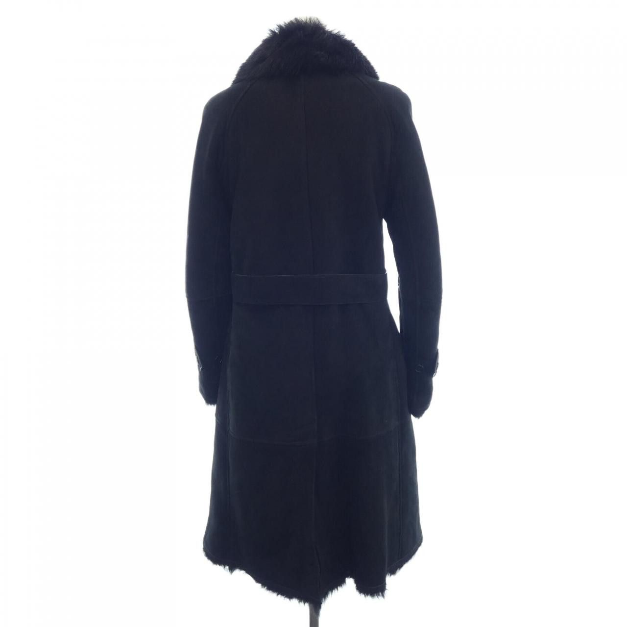 Burberry Burberry Burberry Shearling Coat Fur Outerwear 80035611 DUTY FREE for USA Size ONE SIZE - 2 Thumbnail