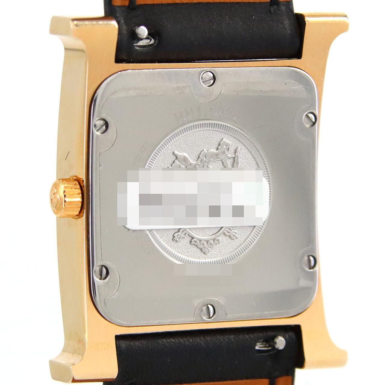 Hermes Hermes Hermes H Watch Quartz Ladies Metal Quartz HH1.502 DUTY FREE for USA Size ONE SIZE - 5 Thumbnail