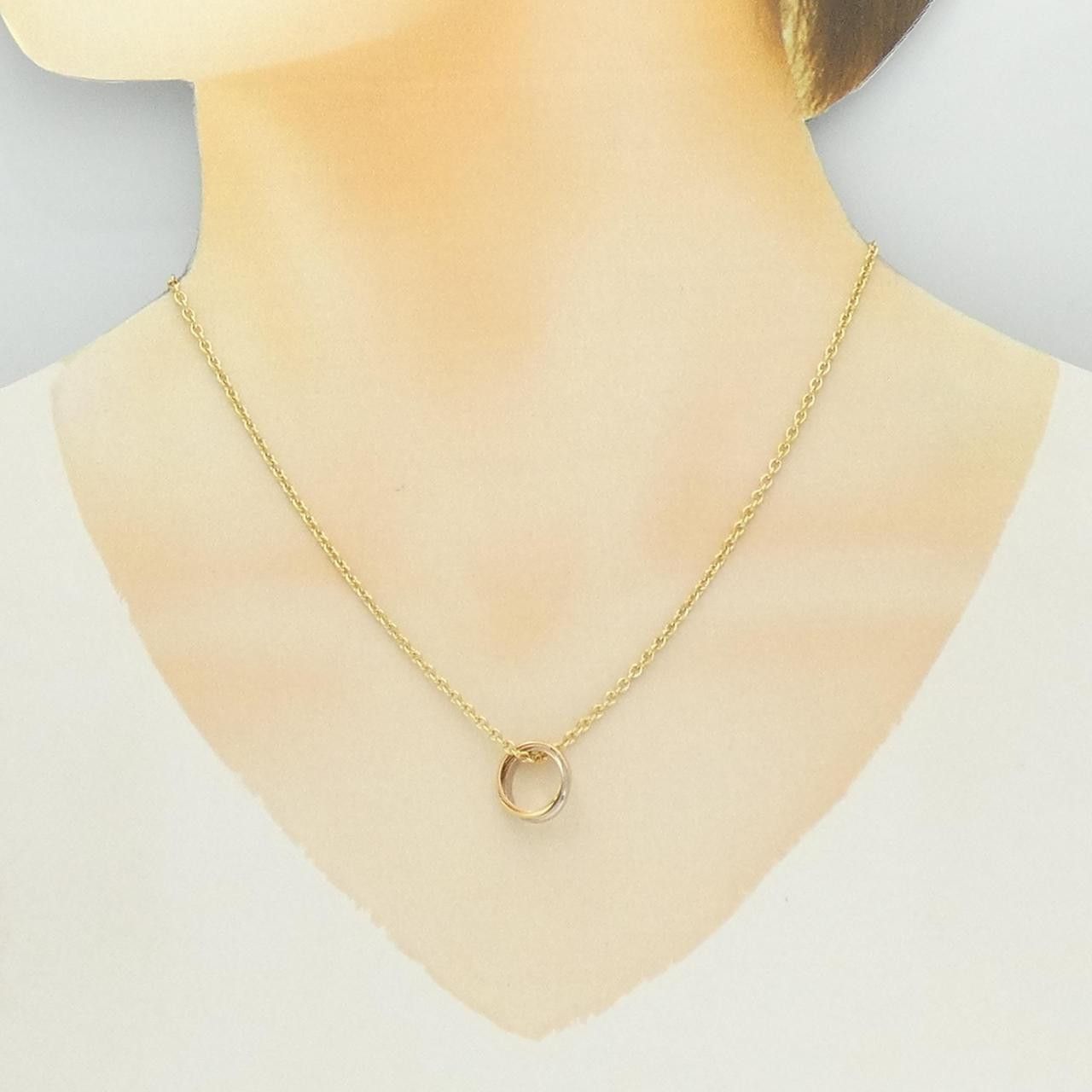 Cartier Cartier Cartier Trinity 18K Gold Necklace Precious Metal Necklace DUTY FREE for USA Size ONE SIZE - 5 Thumbnail