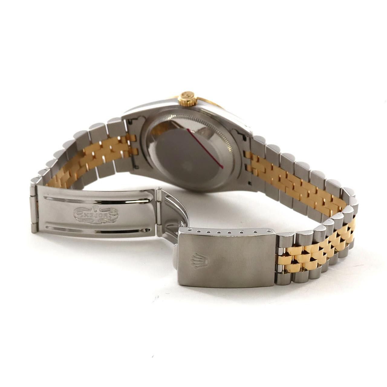 Rolex Rolex Rolex Datejust Stainless Steel Yellow Gold Watch Metal Automatic 16233 DUTY FREE for USA Size ONE SIZE - 6 Thumbnail