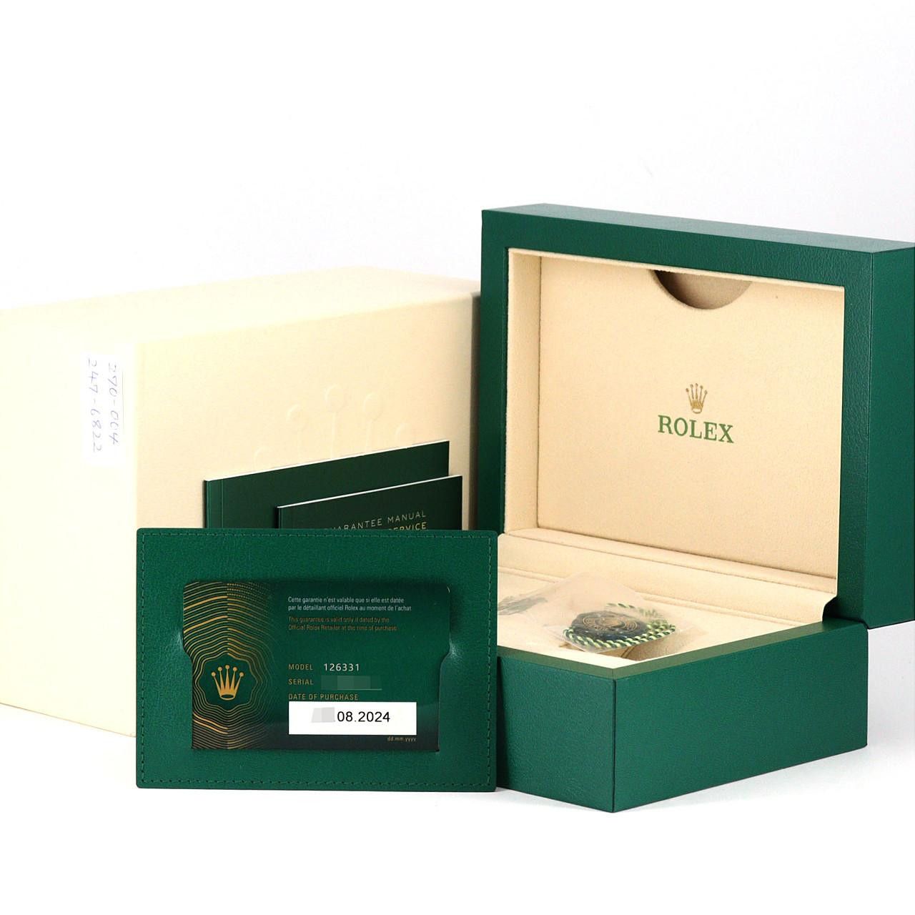 Rolex Rolex Rolex Datejust Stainless Steel Automatic Metal Automatic 126331 DUTY FREE for USA Size ONE SIZE - 8 Thumbnail