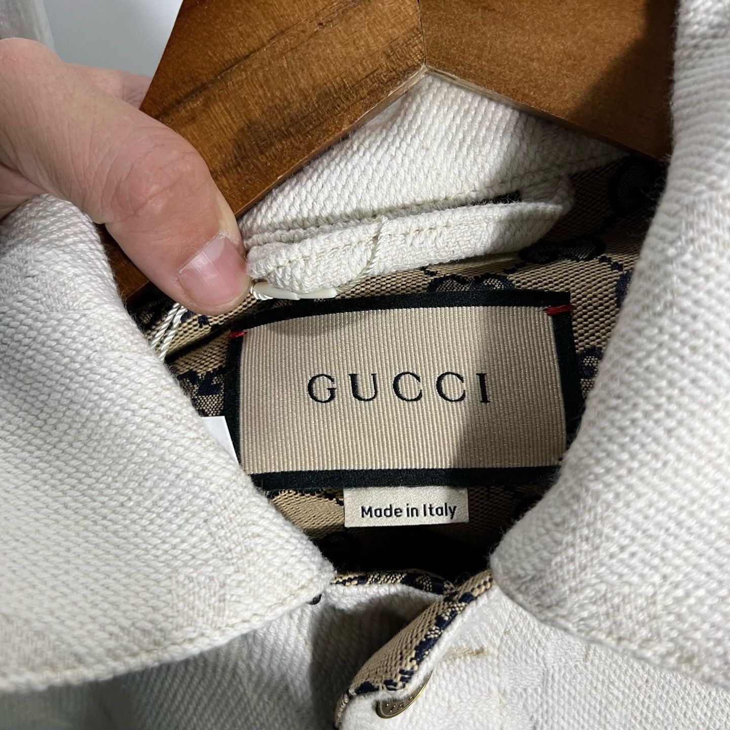 Gucci Gucci Denim Light Jacket m Men Size US M / EU 48-50 / 2 - 3 Thumbnail
