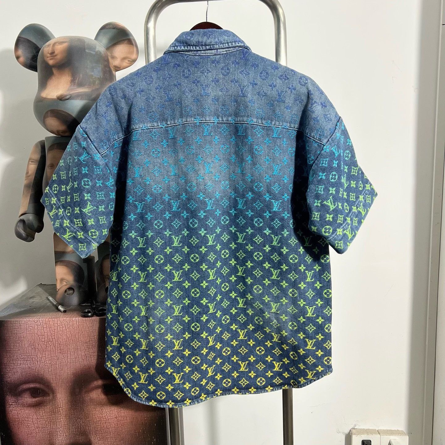 Louis Vuitton Louis Vuitton Denim Gradient Multi Shirt xs Men Size US XS / EU 42 / 0 - 2 Thumbnail