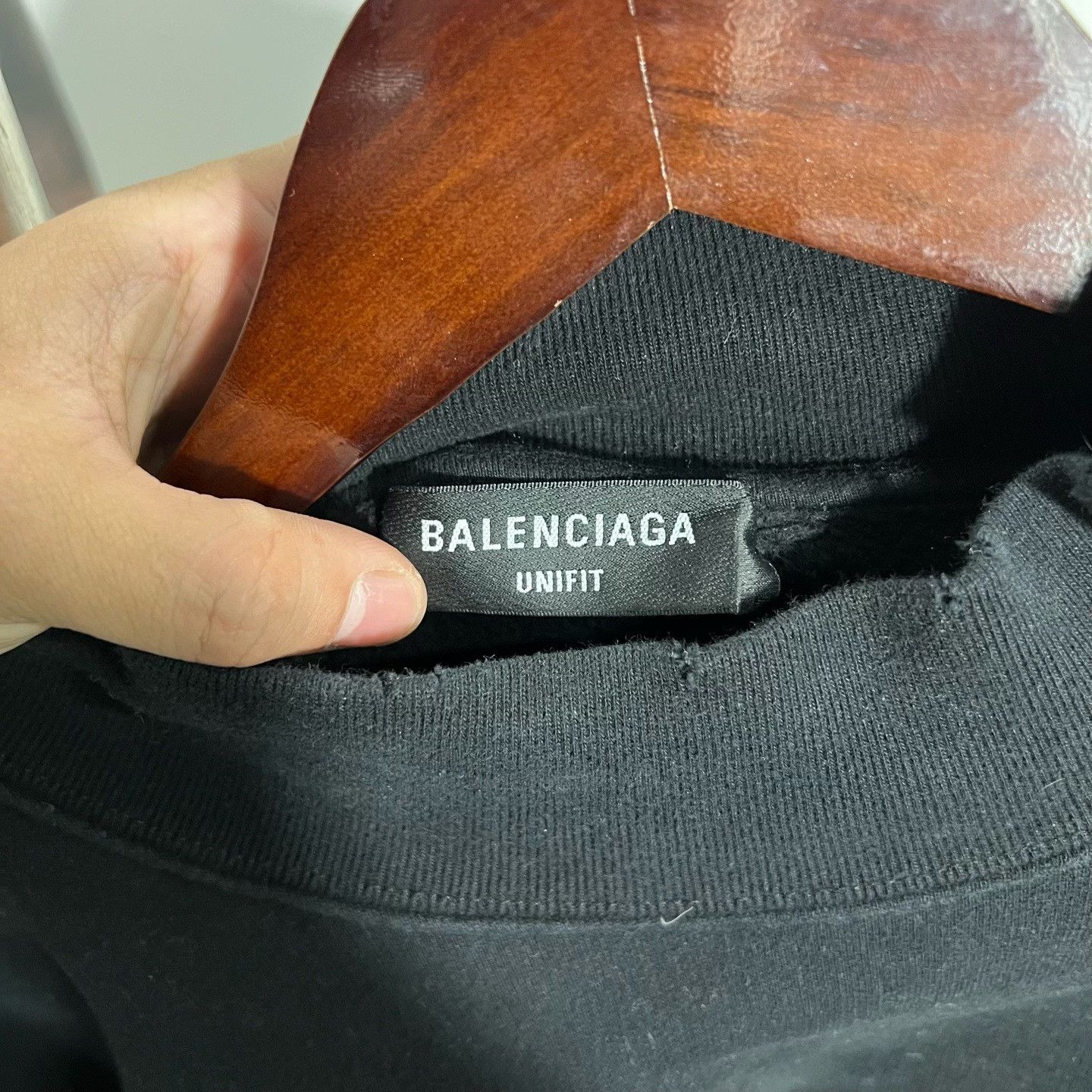 Balenciaga Balenciaga Black Hoodie m Men Size US M / EU 48-50 / 2 - 3 Thumbnail