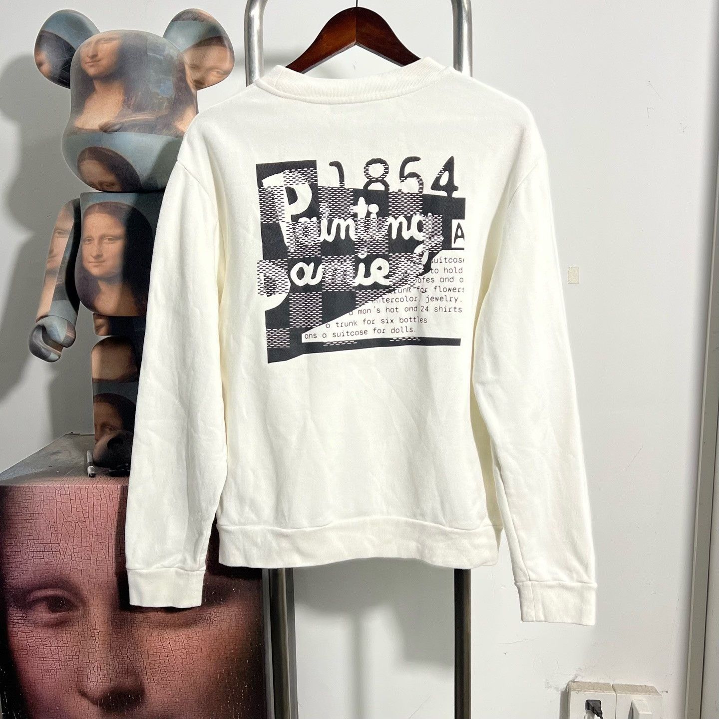 Louis Vuitton Louis Vuitton Graphic White Hoodie l Men Size US L / EU 52-54 / 3 - 2 Thumbnail