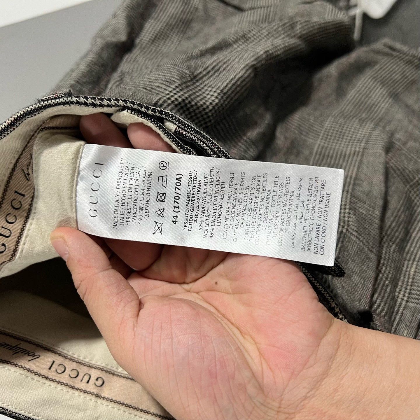 Gucci Gucci Plaid Casual Pants 32 Men Size US 32 / EU 48 - 4 Thumbnail