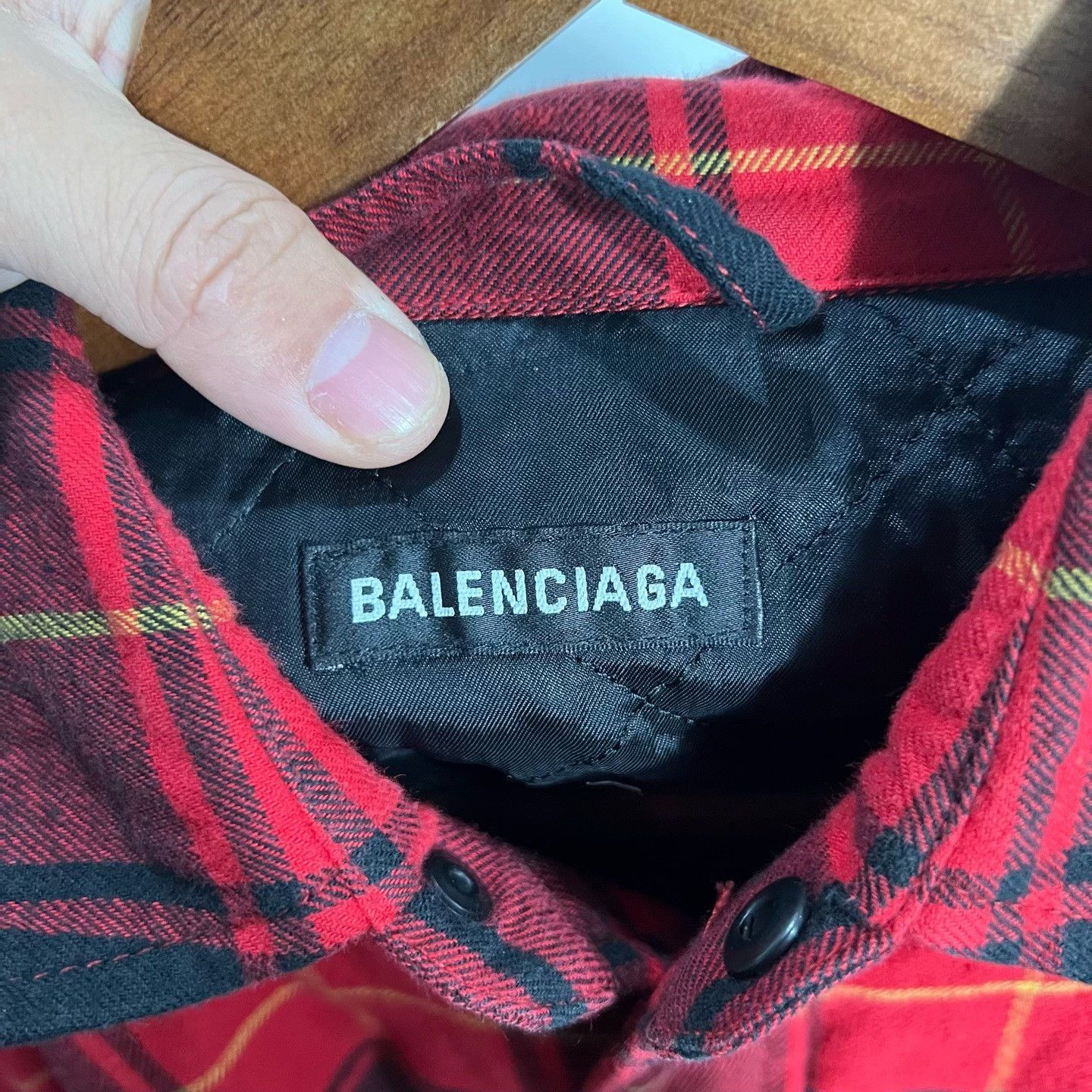 Balenciaga Balenciaga Plaid Cotton Heavy Coat xs Men Size US XS / EU 42 / 0 - 3 Thumbnail