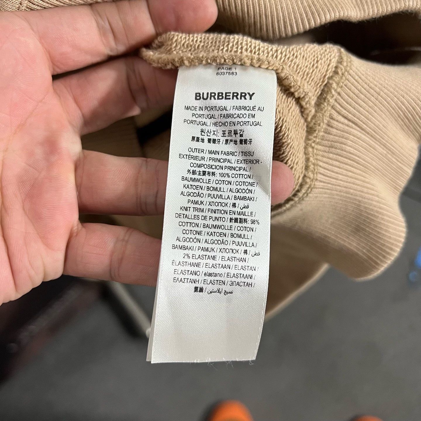 Burberry Burberry Light Jacket s Men Size US S / EU 44-46 / 1 - 4 Thumbnail