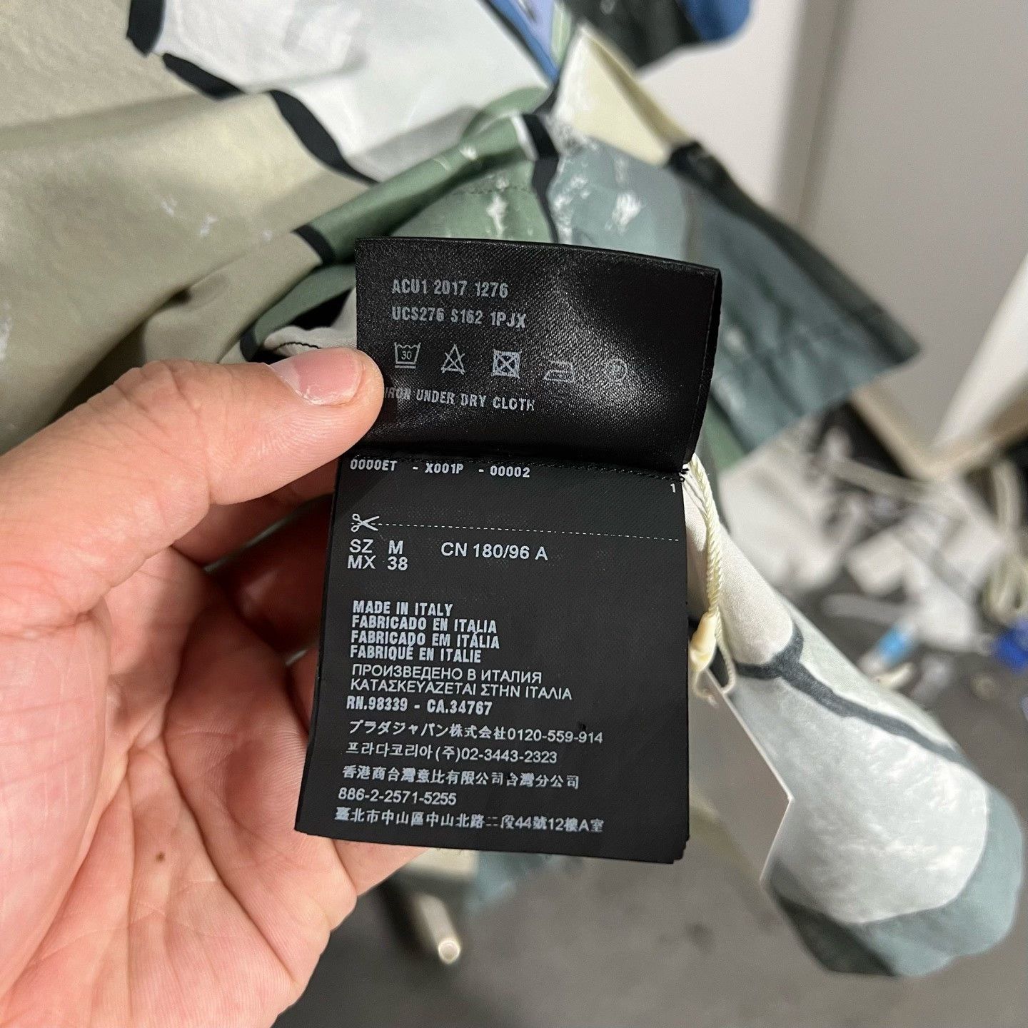 Prada Prada Shirt m Men Size US M / EU 48-50 / 2 - 4 Thumbnail