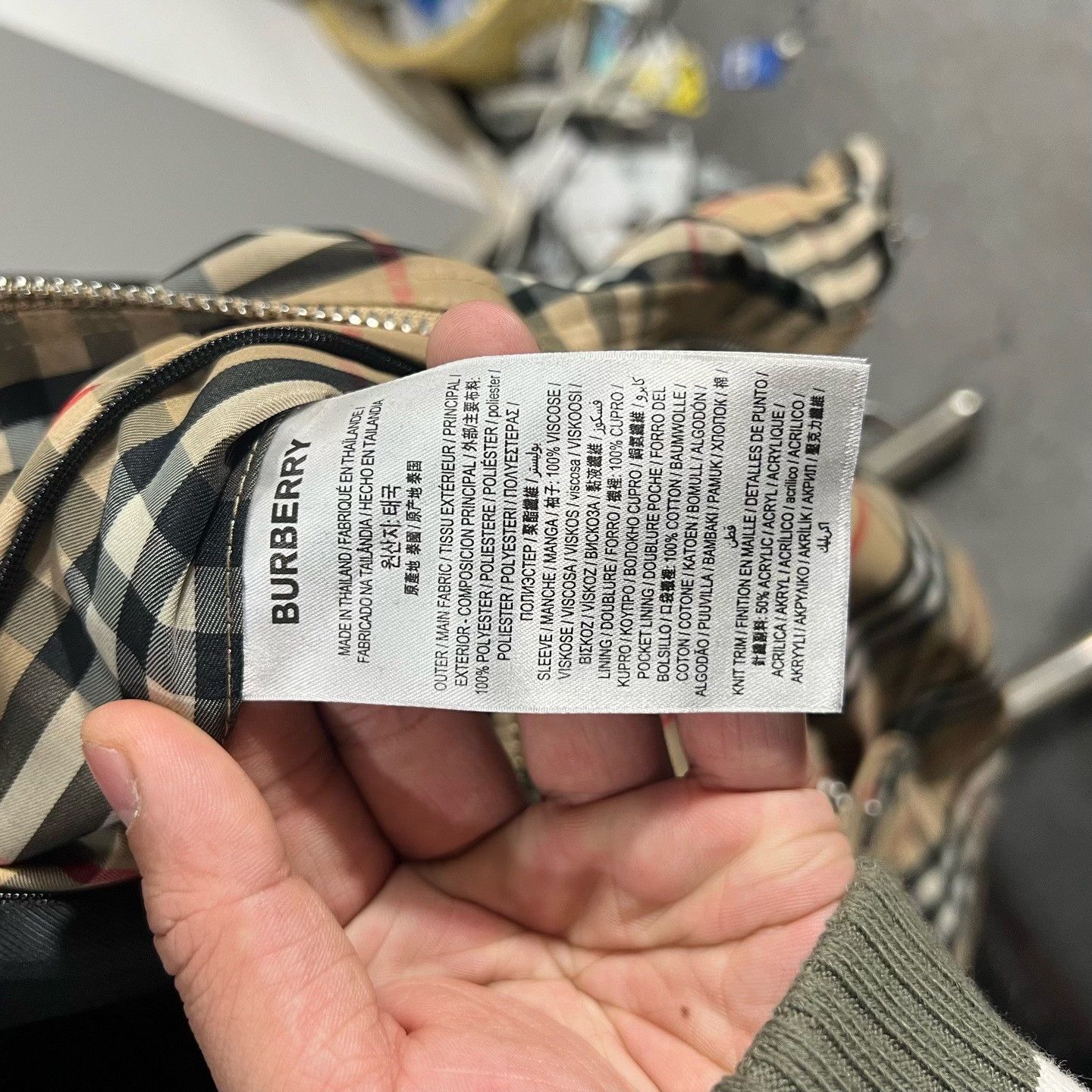 Burberry Burberry Plaid Light Jacket xl Men Size US XL / EU 56 / 4 - 4 Thumbnail