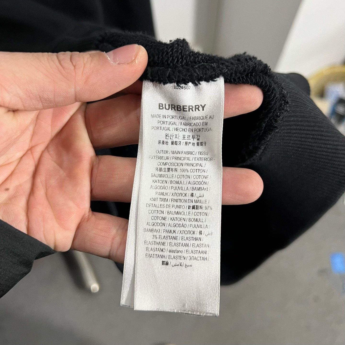 Burberry Burberry Black Hoodie s Men Size US S / EU 44-46 / 1 - 4 Thumbnail