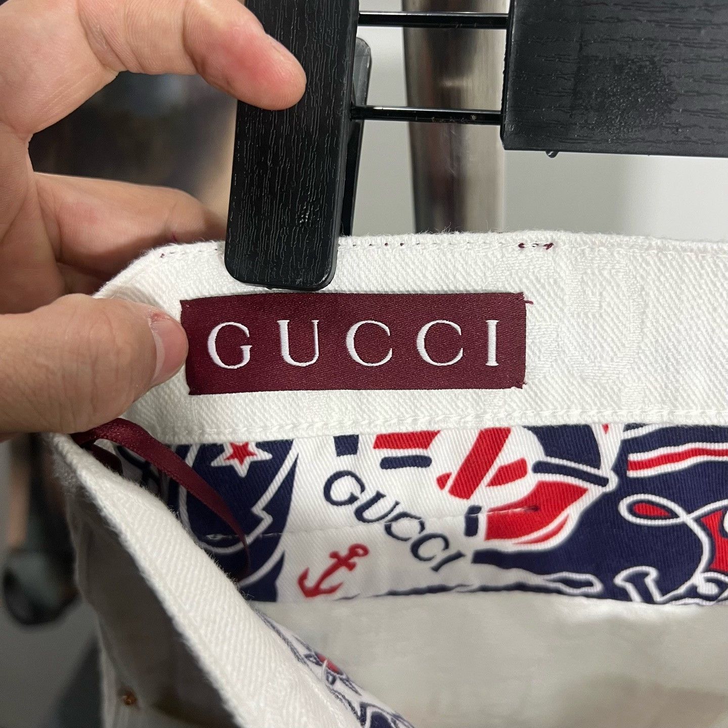 Gucci Gucci Denim White Denim Jeans 32 Men Size US 32 / EU 48 - 3 Thumbnail