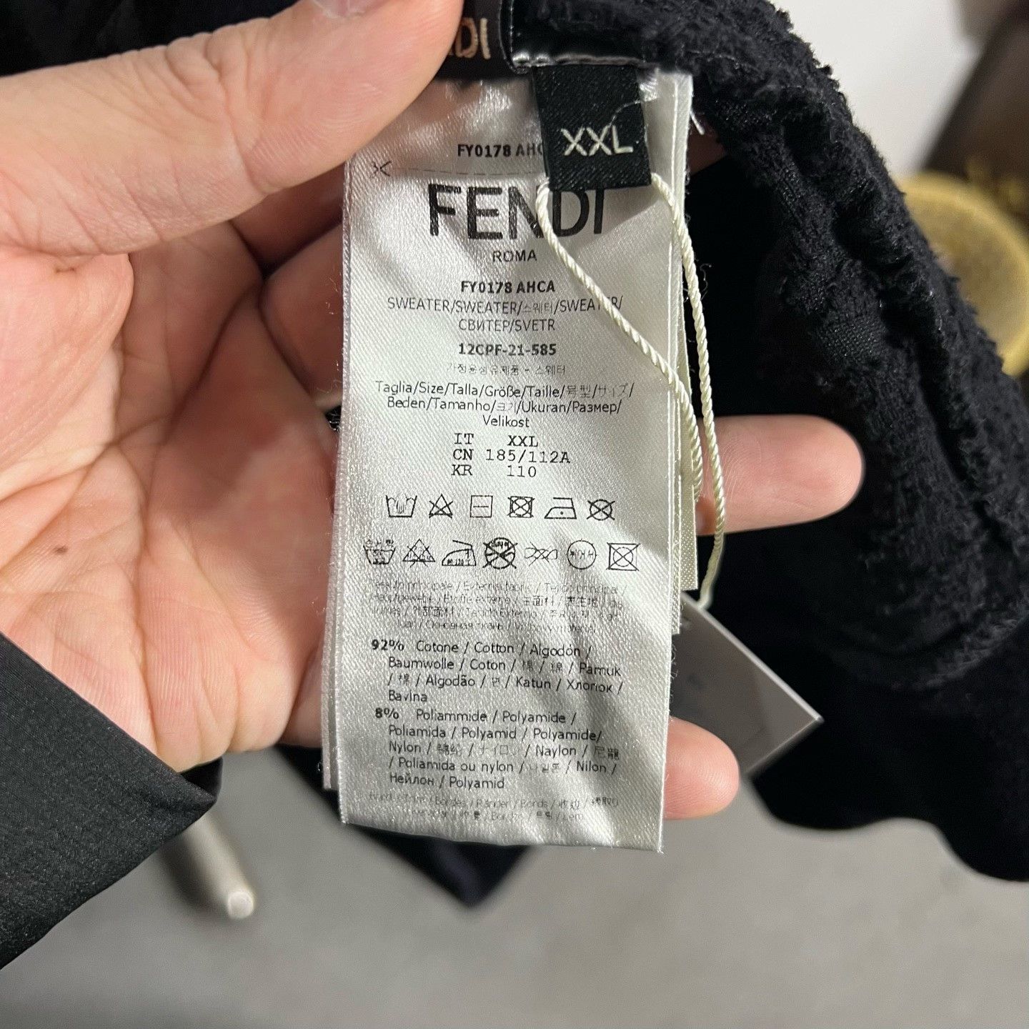 Fendi Fendi Hoodie xxl Men Size US XXL / EU 58 / 5 - 4 Thumbnail