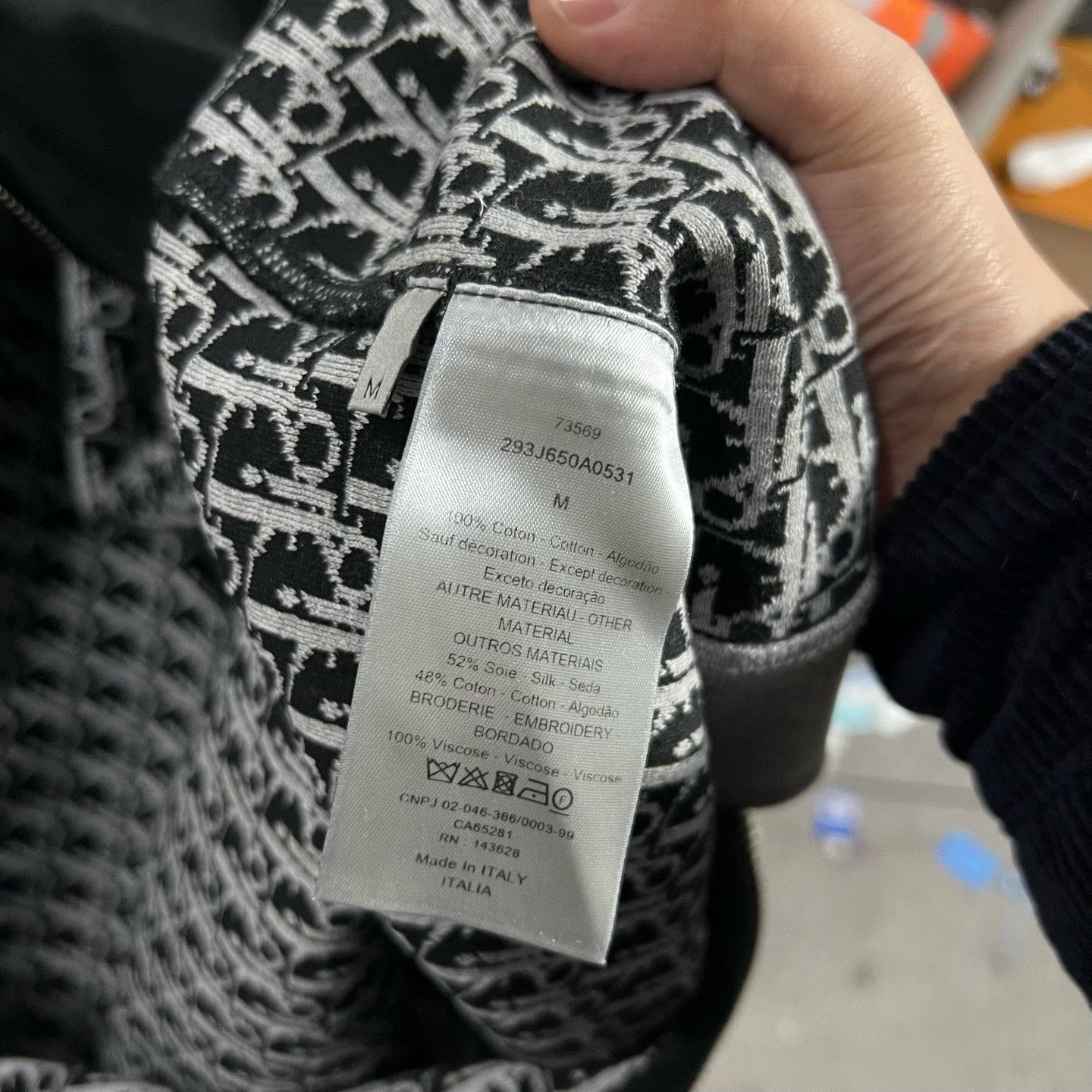 Dior Dior Knit Light Jacket m Men Size US M / EU 48-50 / 2 - 4 Thumbnail