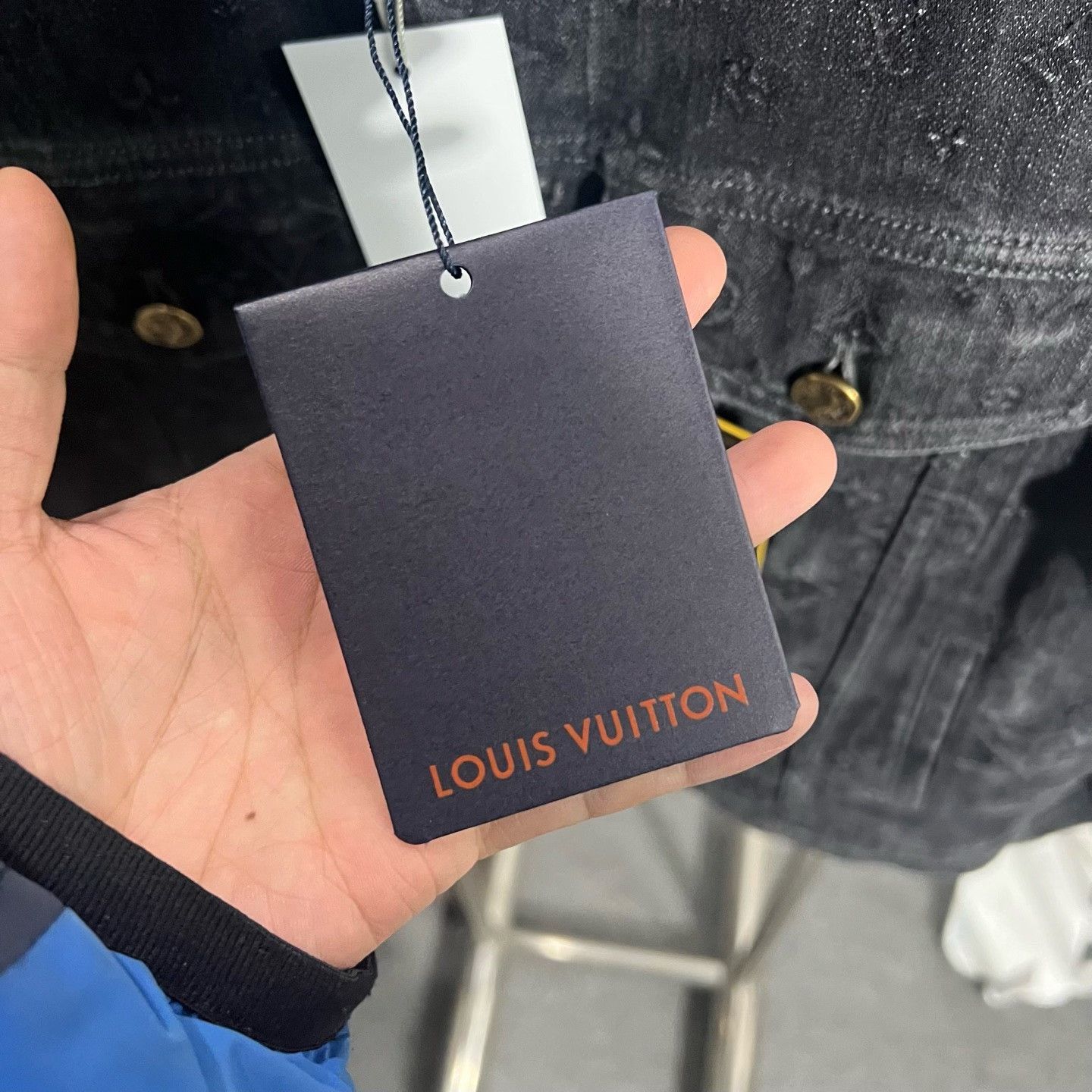 Louis Vuitton Louis Vuitton Denim Black Light Jacket s Men Size US S / EU 44-46 / 1 - 5 Thumbnail