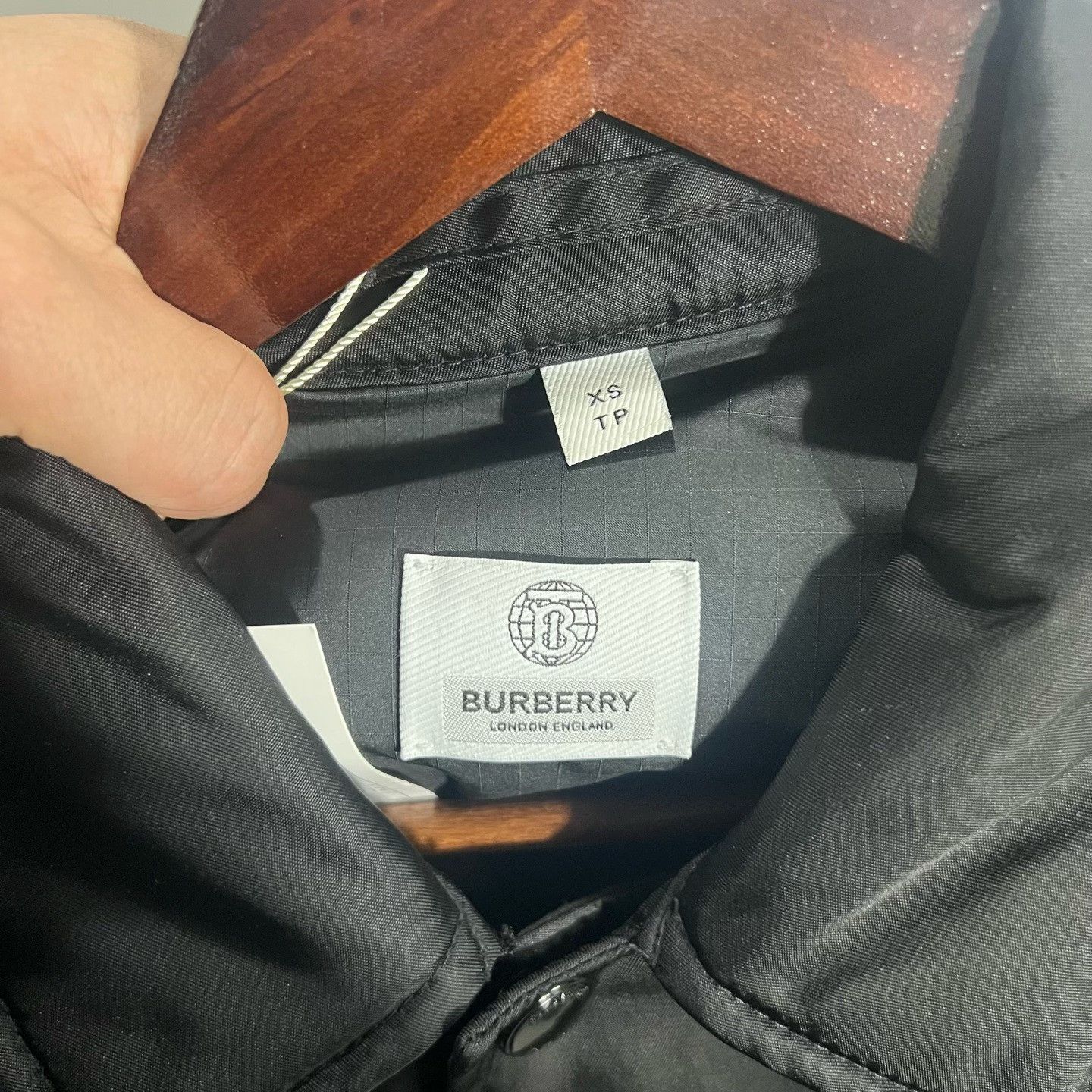Burberry Burberry Cotton Black Heavy Coat xs Men Size US XS / EU 42 / 0 - 3 Thumbnail