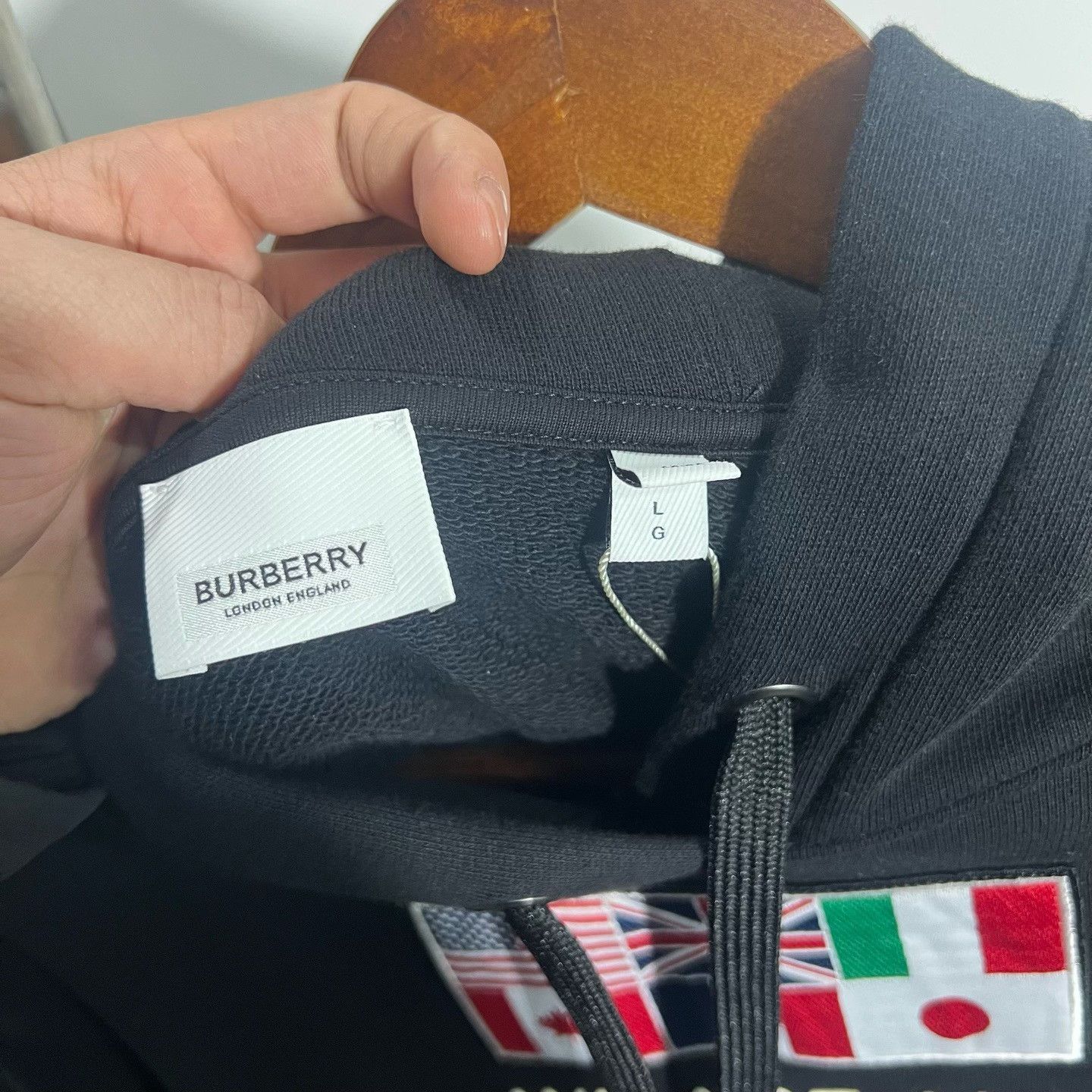 Burberry Burberry Hoodie l Men Size US L / EU 52-54 / 3 - 3 Thumbnail