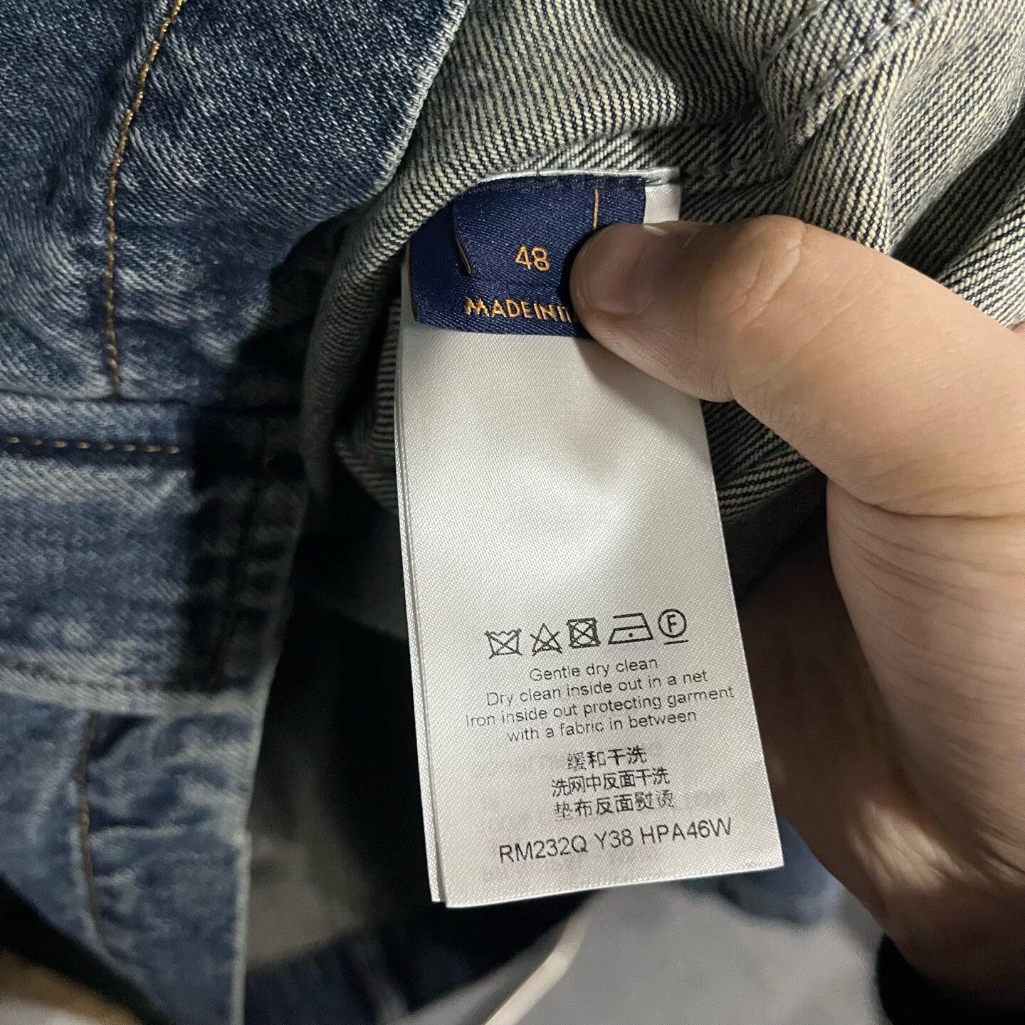 Louis Vuitton Louis Vuitton Denim Light Jacket m Men Size US M / EU 48-50 / 2 - 4 Thumbnail
