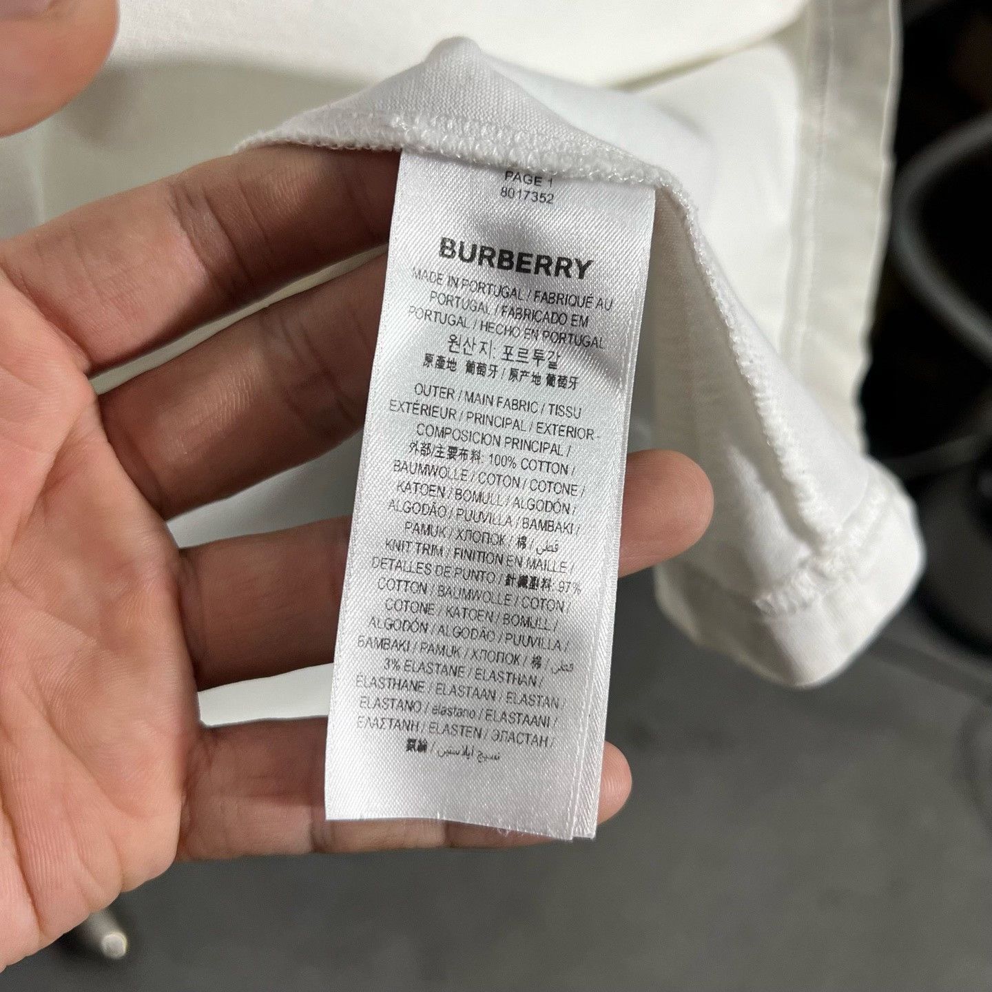 Burberry Burberry T-Shirt s Men Size US S / EU 44-46 / 1 - 4 Thumbnail