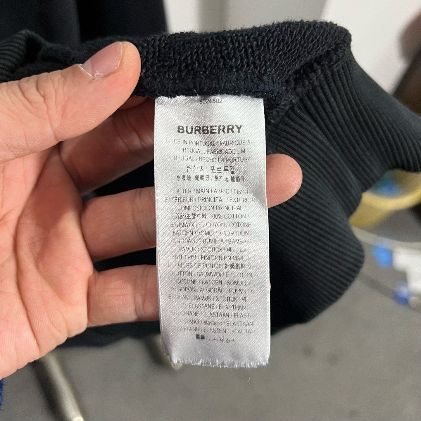Burberry Burberry Black Hoodie m Men Size US M / EU 48-50 / 2 - 4 Thumbnail