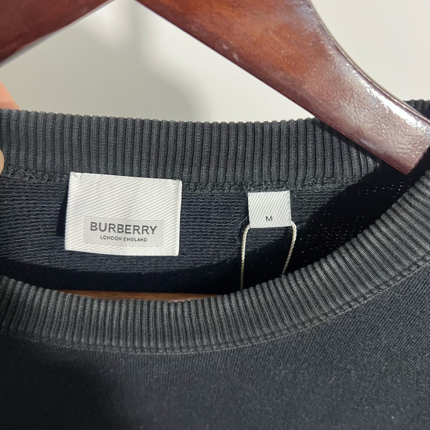 Burberry Burberry Black Hoodie m Men Size US M / EU 48-50 / 2 - 3 Thumbnail
