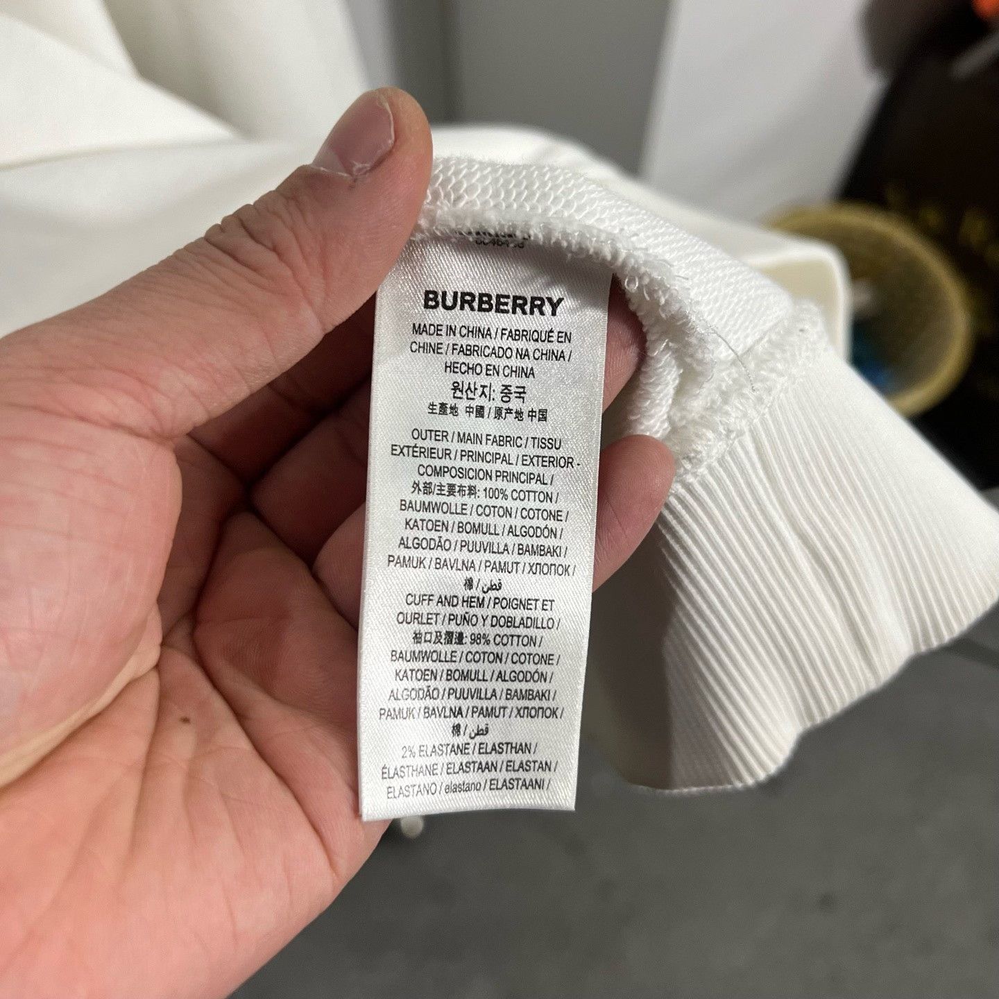 Burberry Burberry Hoodie l Men Size US L / EU 52-54 / 3 - 4 Thumbnail