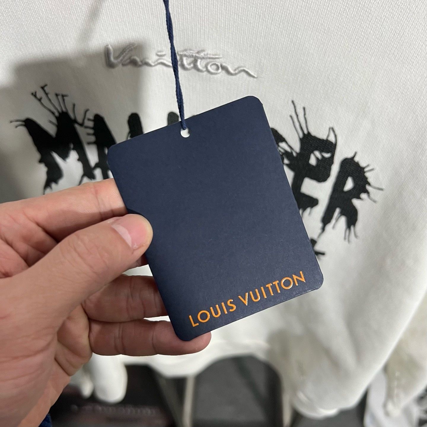 Louis Vuitton Louis Vuitton Graphic Hoodie xxl Men Size US XXL / EU 58 / 5 - 5 Thumbnail
