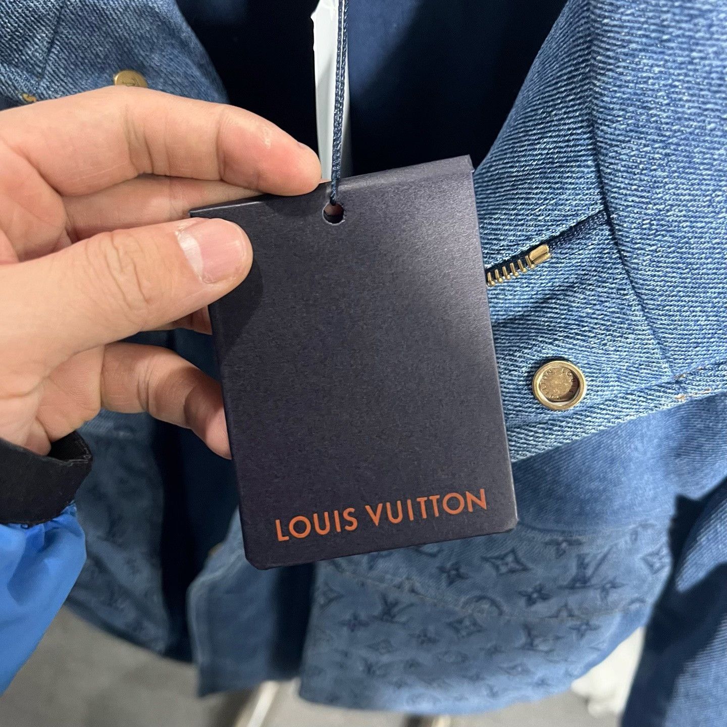 Louis Vuitton Louis Vuitton Denim Cotton Heavy Coat s Men Size US S / EU 44-46 / 1 - 5 Thumbnail