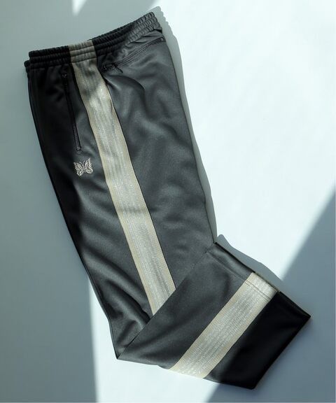 Needles NEEDLES x EDIFICE EXCLUSIVE 19SS TRACK PANT POLY SMOOTH | Grailed