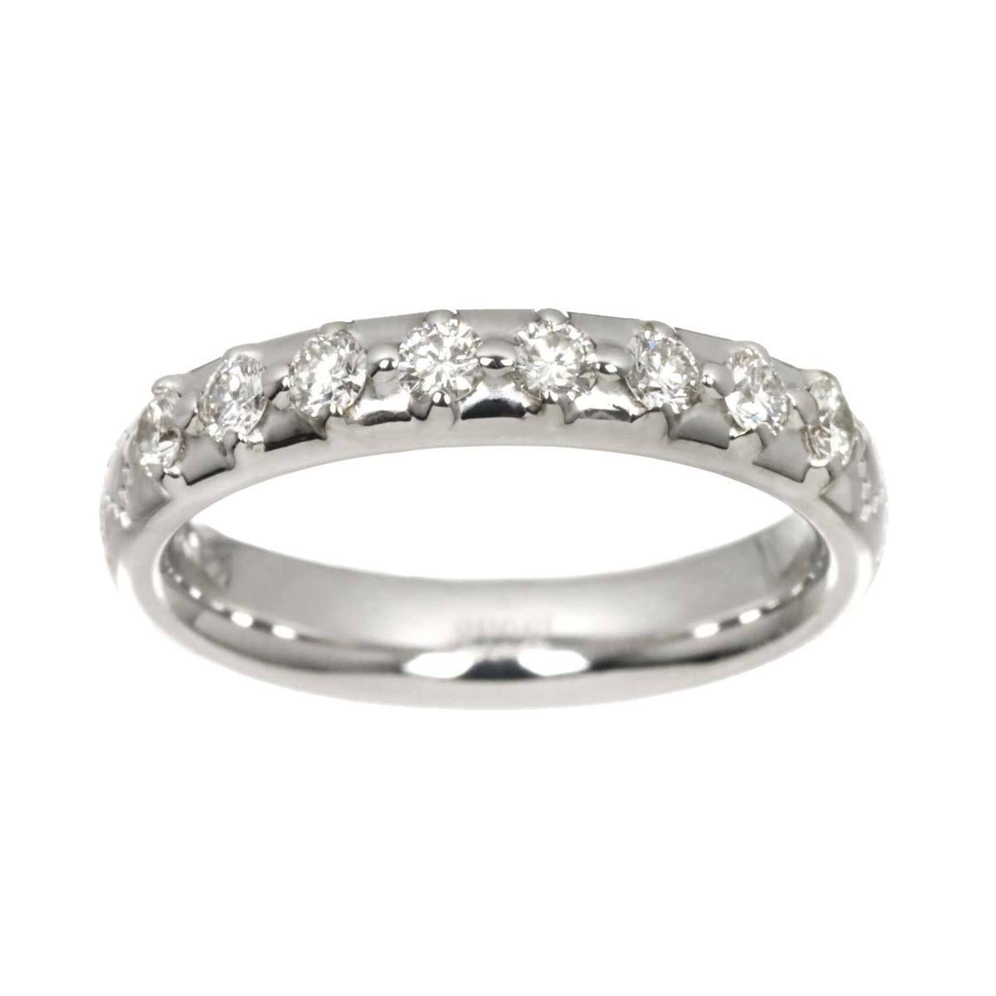 Gucci Gucci Diamantissima #8 Ring with Diamonds, 18K White Gold (750) Size ONE SIZE - 2 Thumbnail