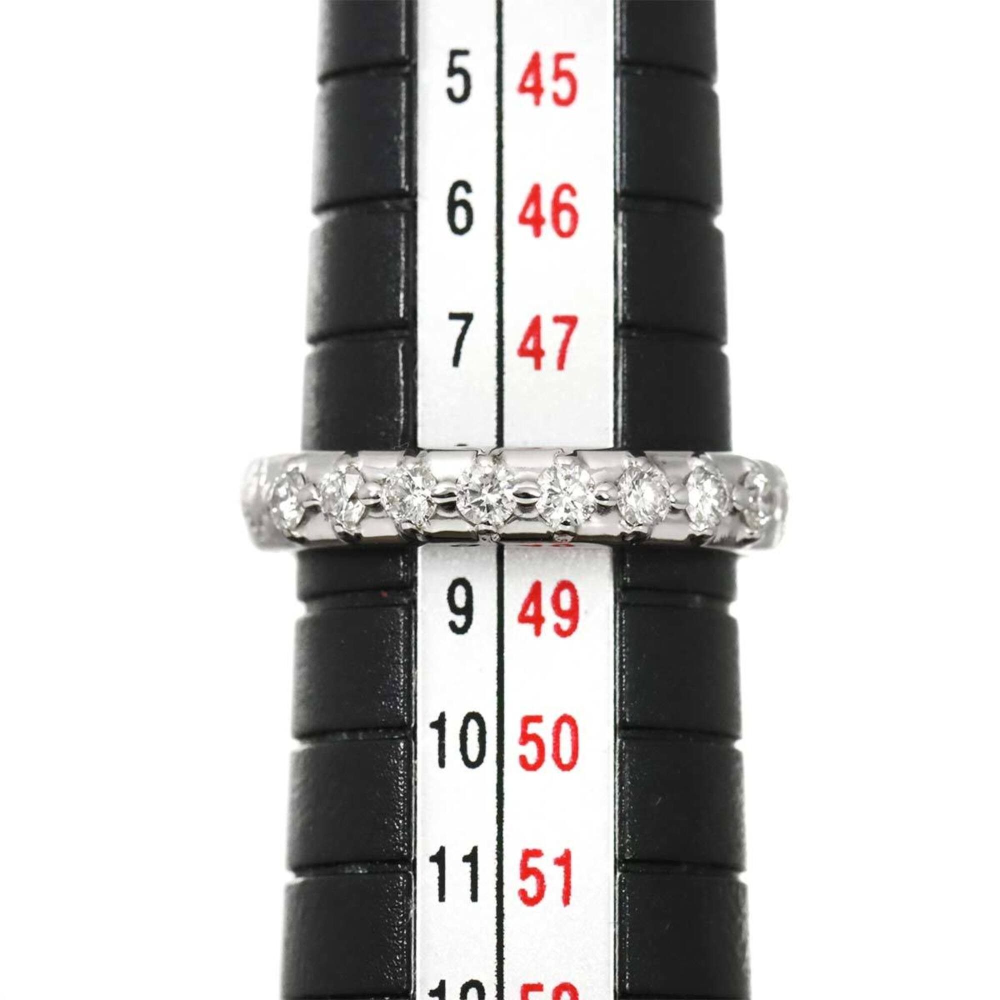 Gucci Gucci Diamantissima #8 Ring with Diamonds, 18K White Gold (750) Size ONE SIZE - 7 Thumbnail