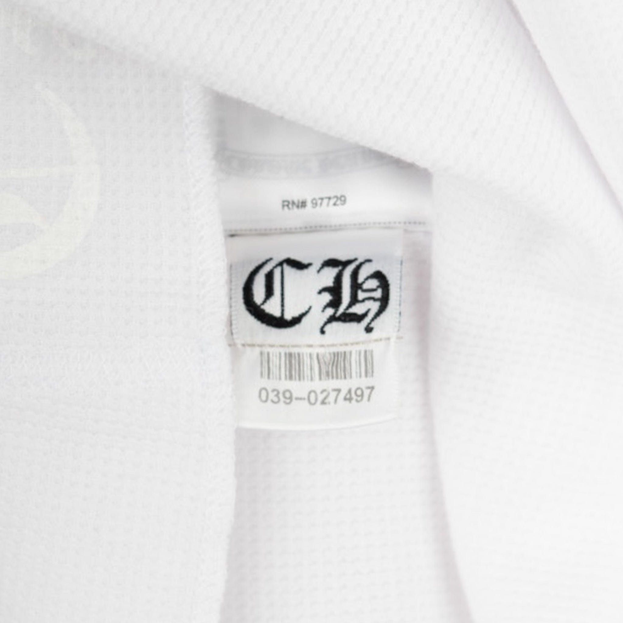 Chrome Hearts Vine Dagger Thermal Long Sleeve Tee Shirt White Size US XL / EU 56 / 4 - 8 Thumbnail
