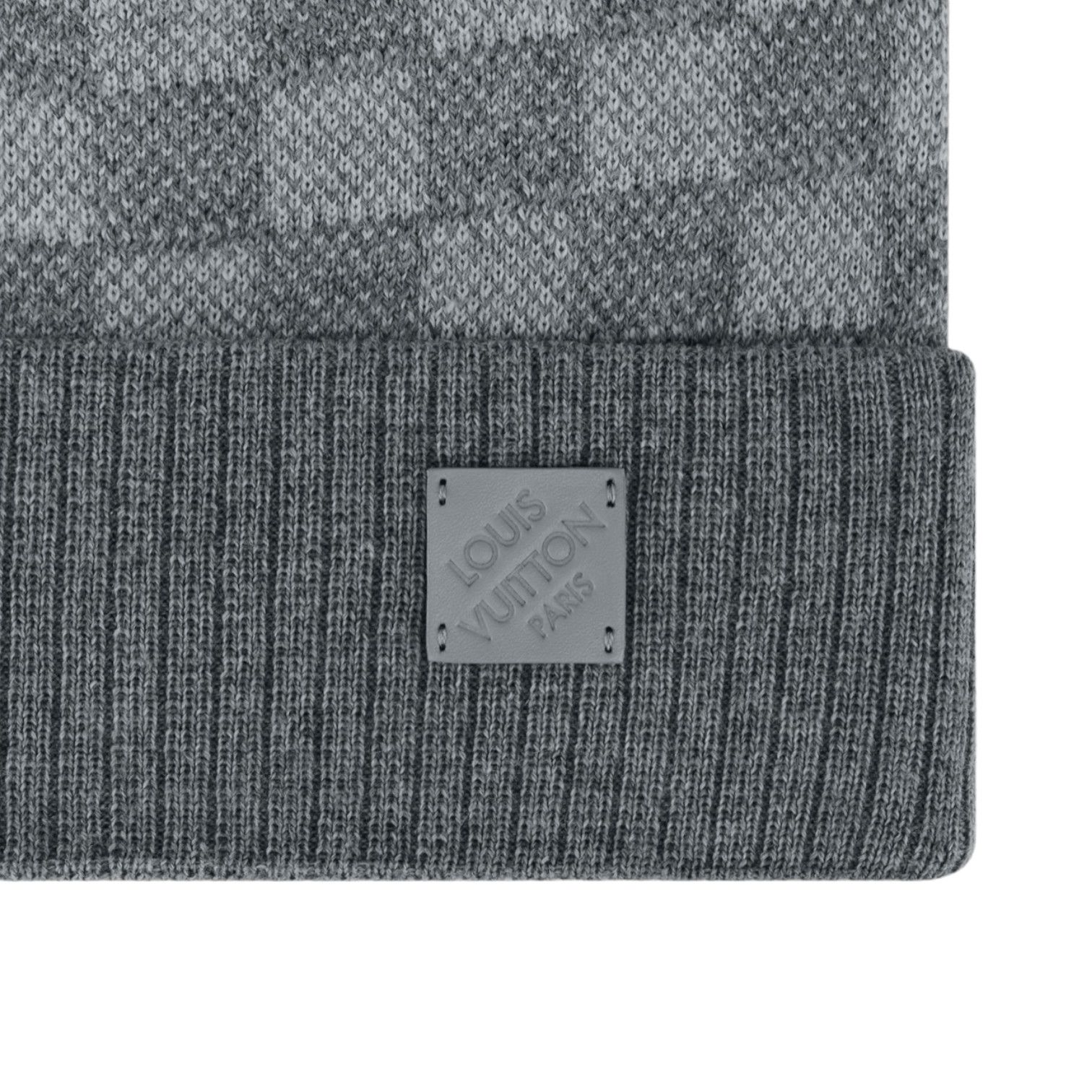 Louis Vuitton Neo Petit Damier Beanie Grey Size ONE SIZE - 2 Thumbnail
