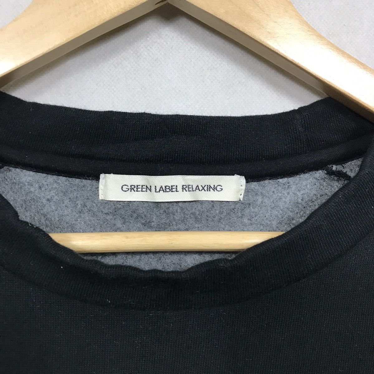 Japanese Brand 💥 Legit green label relaxing sweatshirt Size US S / EU 44-46 / 1 - 5 Thumbnail