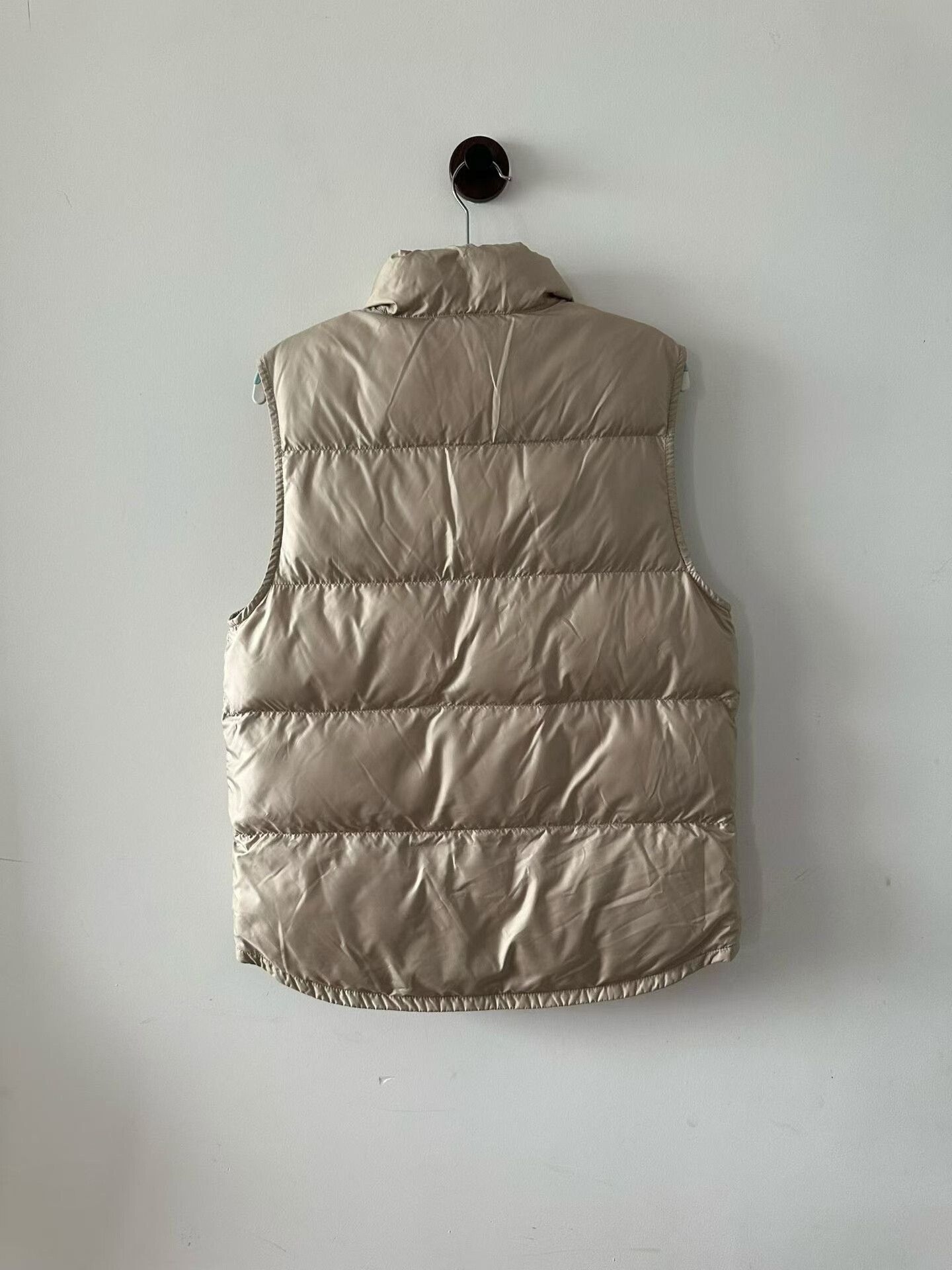 Celine Celine Beige Triomphe Down Vest Size XXS / US 00 / IT 34 - 2 Thumbnail