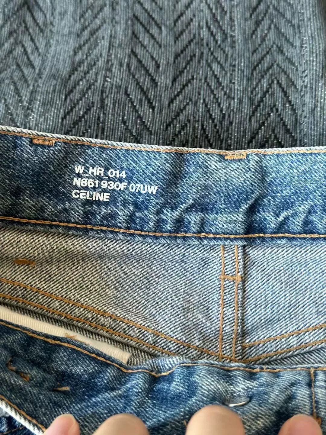 Celine Celine Margaret Triomphe Chain Jeans Size 26" / US 2 / IT 38 - 3 Thumbnail