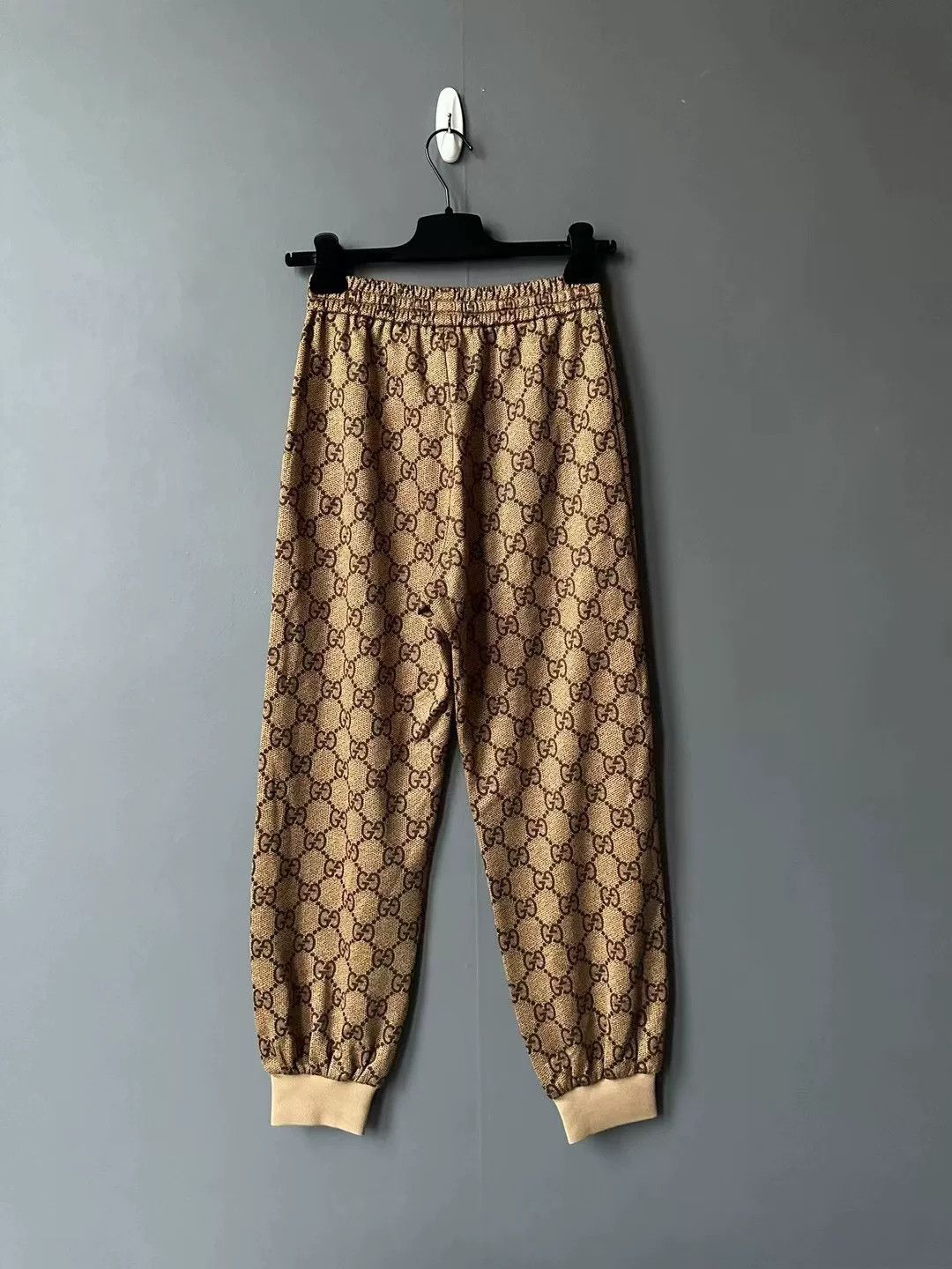 Gucci Gucci Brown All-Over Print Sweatpants Size 22" - 2 Thumbnail