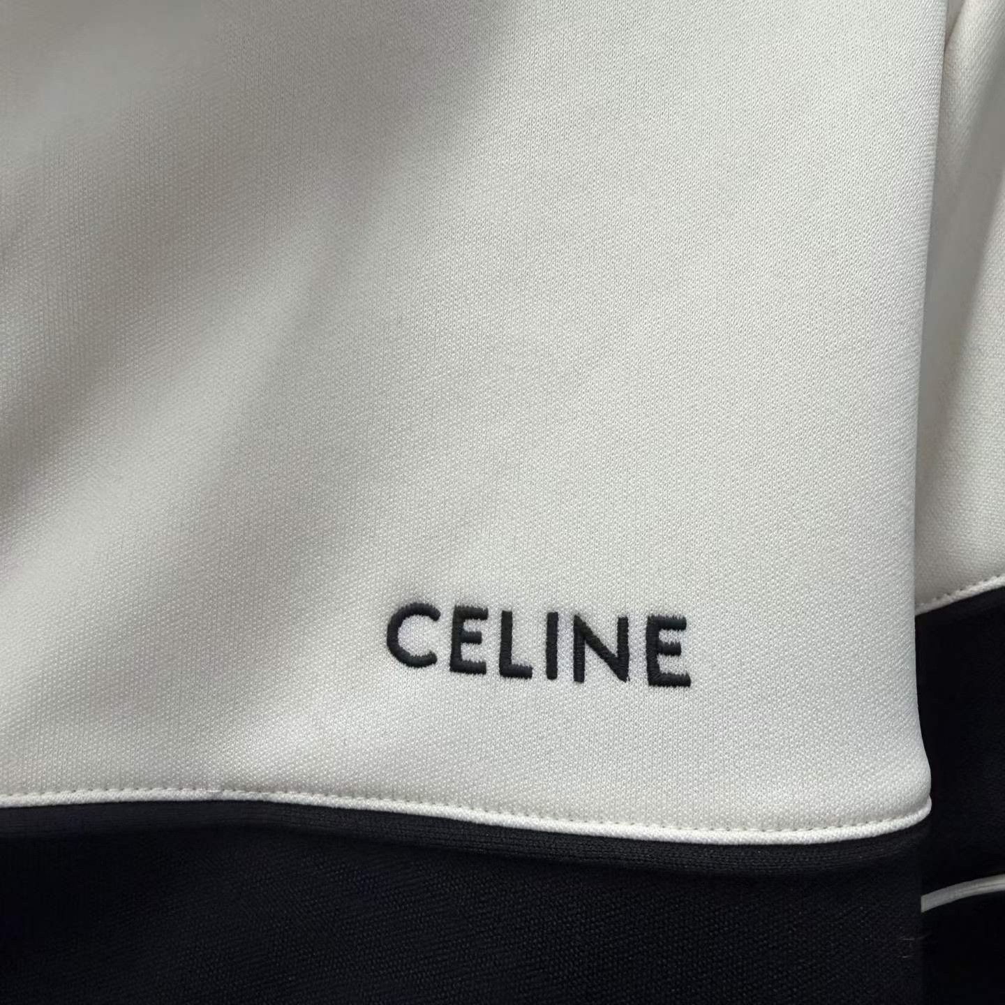 Celine Celine 25FW Black White Panel Zip Jacket Size US M / EU 48-50 / 2 - 5 Thumbnail