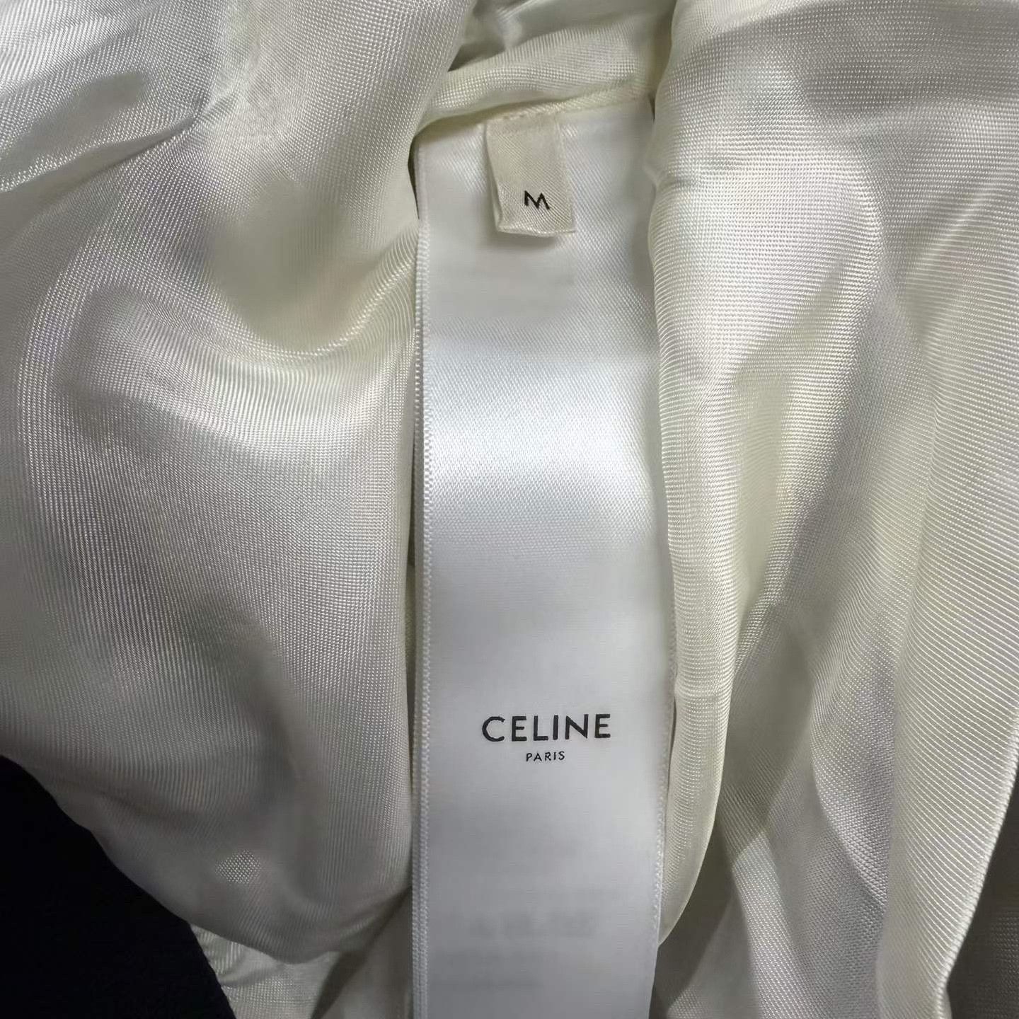 Celine Celine 25FW Black White Panel Zip Jacket Size US M / EU 48-50 / 2 - 6 Thumbnail