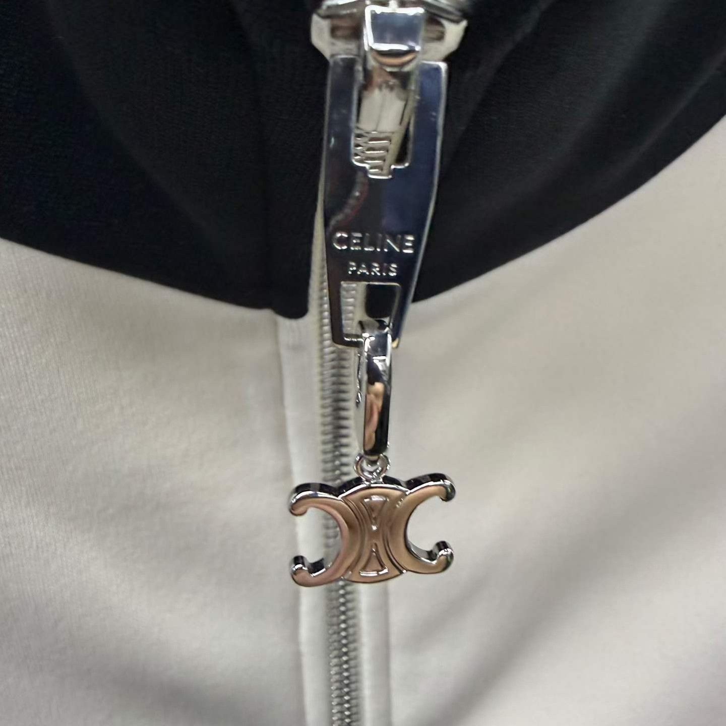 Celine Celine 25FW Black White Panel Zip Jacket Size US M / EU 48-50 / 2 - 4 Thumbnail