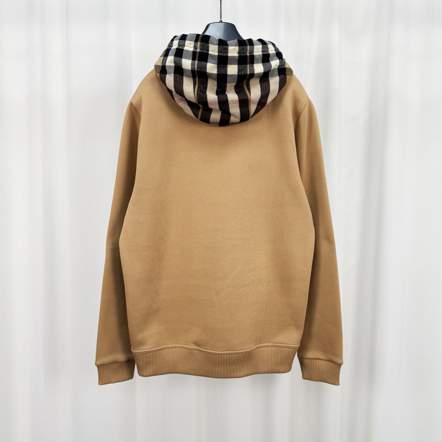 Burberry Burberry Camel Check Hoodie Size US S / EU 44-46 / 1 - 2 Thumbnail