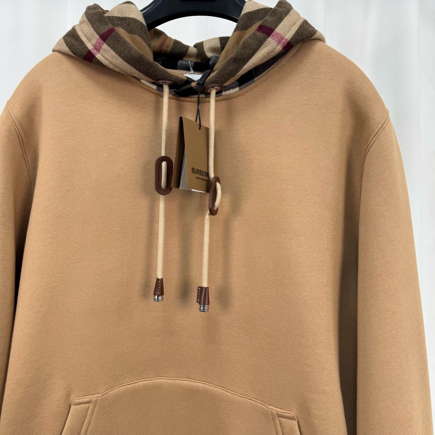 Burberry Burberry Camel Check Hoodie Size US S / EU 44-46 / 1 - 3 Thumbnail