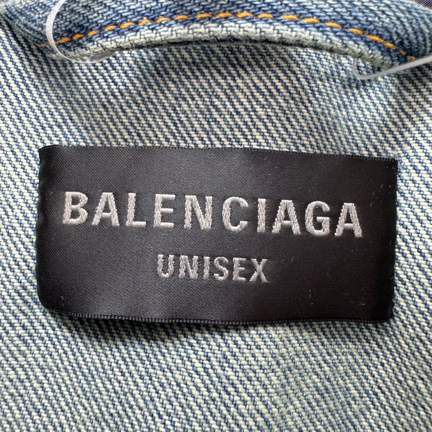 Balenciaga Balenciaga Washed Hooded Denim Jacket Size US L / EU 52-54 / 3 - 6 Thumbnail
