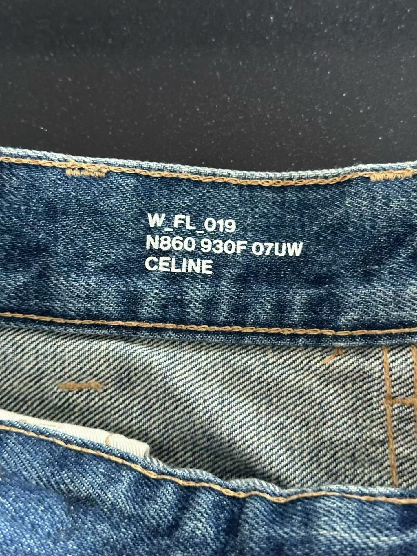 Celine Celine New Jane Triomphe Chain Jeans Size 26" / US 2 / IT 38 - 3 Thumbnail