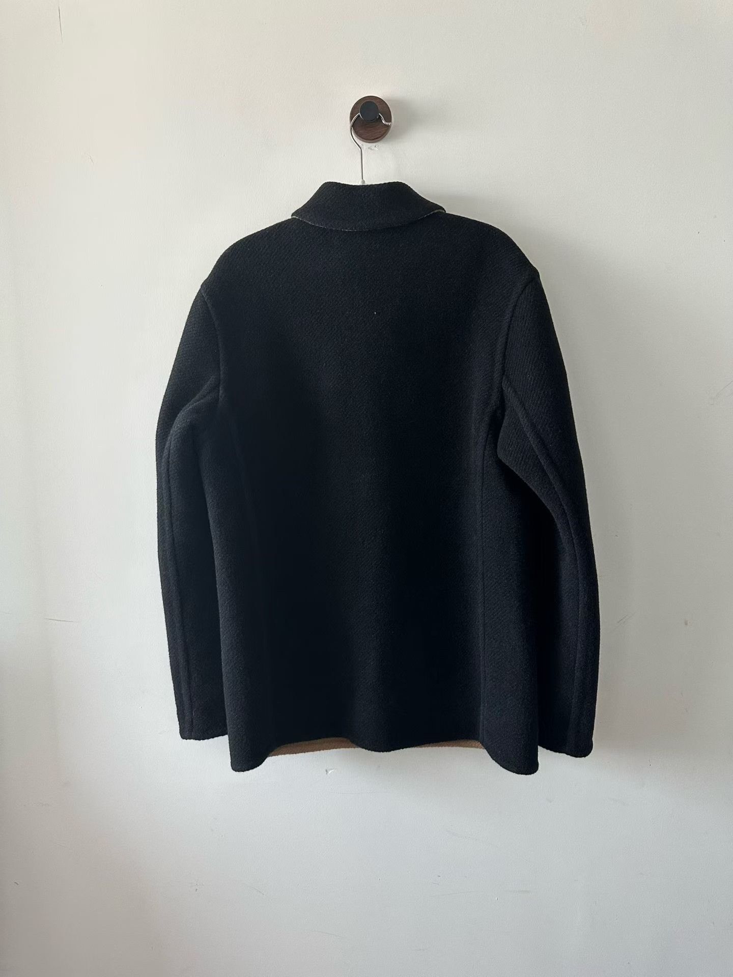 Loewe Loewe Leather Label Wool Coat Size US S / EU 44-46 / 1 - 2 Thumbnail
