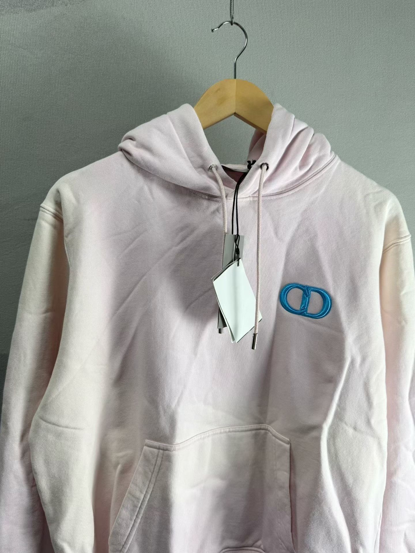 Dior Dior Pink Tie-Dye CD Embroidery Hoodie Size XL / US 12-14 / IT 48-50 - 3 Thumbnail